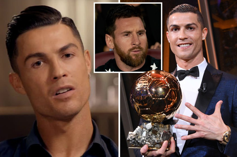  Ronaldo believes eight Ballons d'Or will be enough to be considered the GOAT