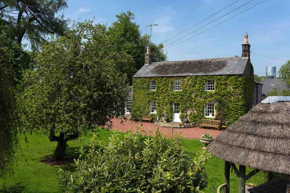  The property is located on a farm on Northumberland