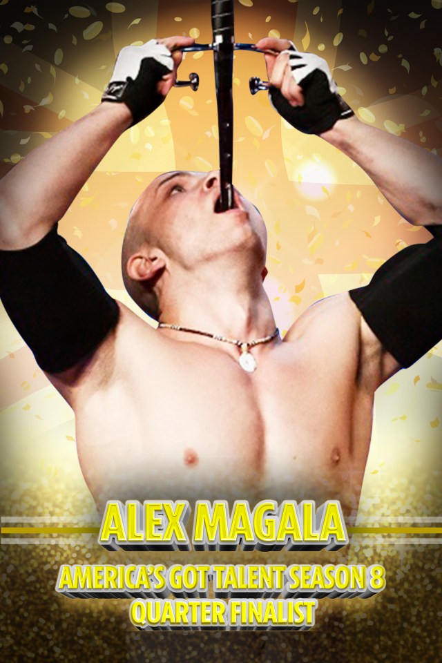 Alexandr ‘Alex’ Magala is competing in Britain’s Got Talent: The Champions