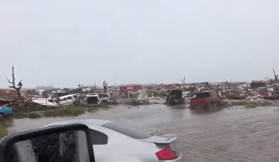  Shocking images from the ground show the devastation in Abaco