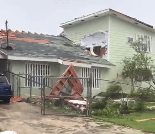  The storm tore apart homes on the Abaco Islands