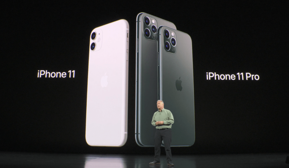 Unveiled by Apple last week, three new iPhones went on sale Friday at stores across the globe: The iPhone 11 (left) iPhone 11 Pro (right, foreground) and ii Pro Max (right, background)