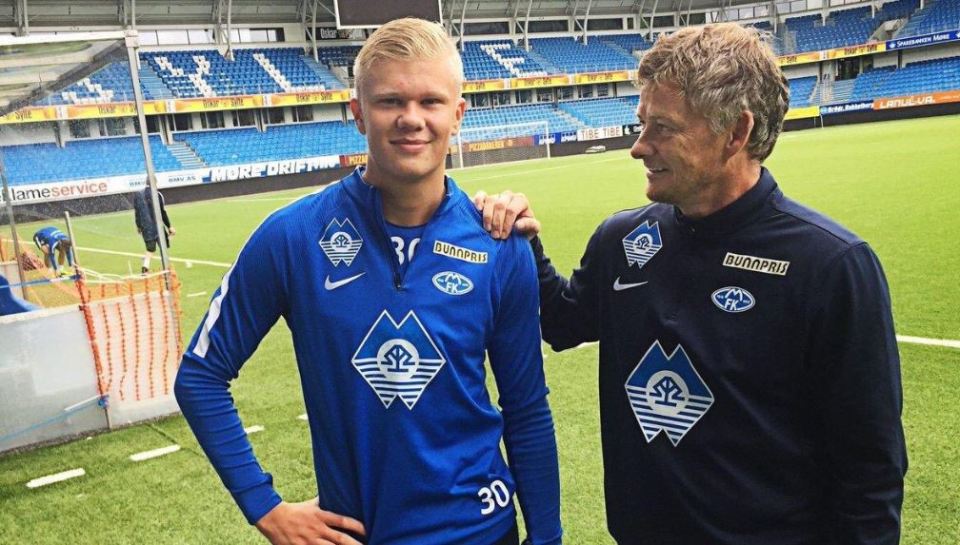  Ole Gunnar Solskjaer, who handed the hotshot his debut at Molde, could have the edge in the chase for Erling Haaland