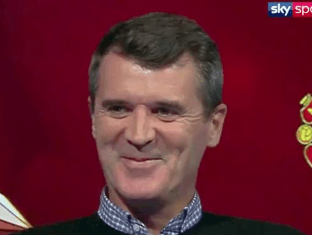  Man Utd great Roy Keane showed he has a Red Devilish sense of humour - at the expense of ex-Liverpool star Jamie Carragher