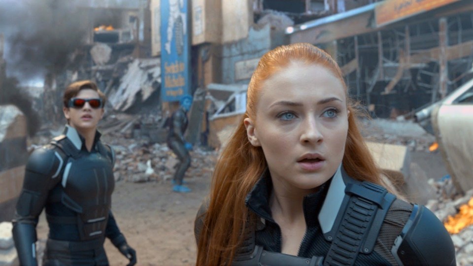  Sophie played Jean Grey in the X-Men franchise