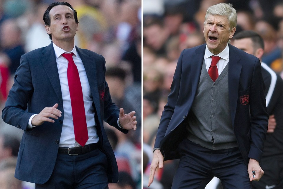  Unai Emery has been criticised for not improving Arsenal since taking over from Arsene Wenger