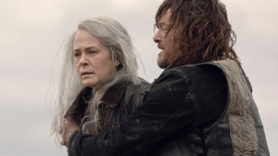 Carol and Daryl in The Walking Dead