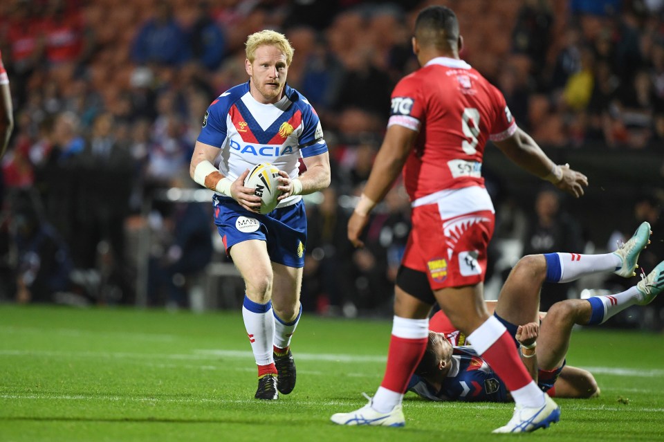  James Graham made his 50th international appearance