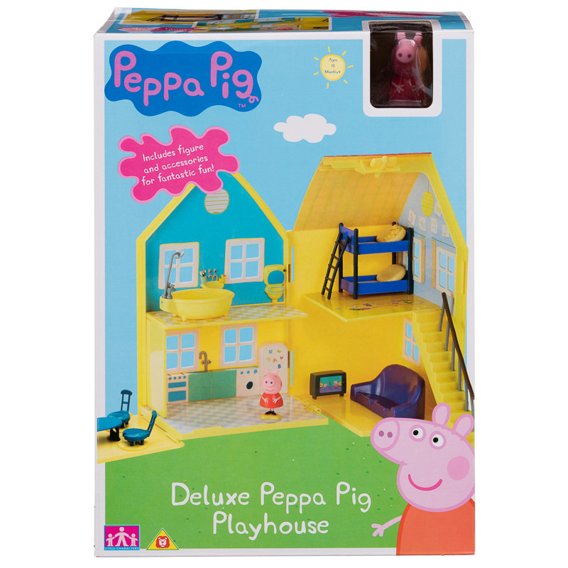 Experience the thrills of a new Peppa adventure with this deluxe playhouse