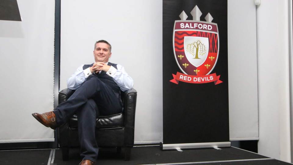  Salford director Paul King and the club approached Neville as they face moving