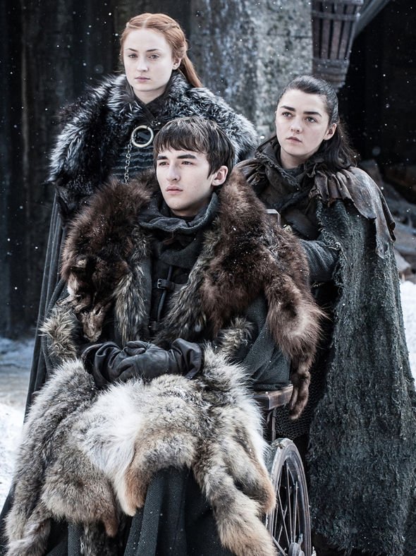  Bran's sister Sansa became Queen in the North