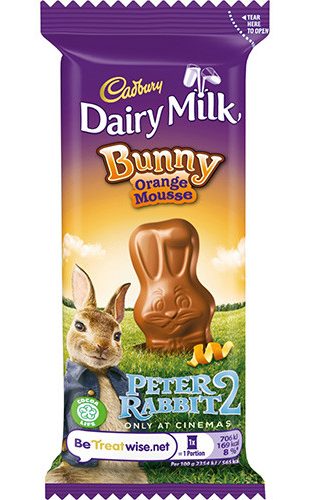  There's also a new orange flavoured bunny for 2020