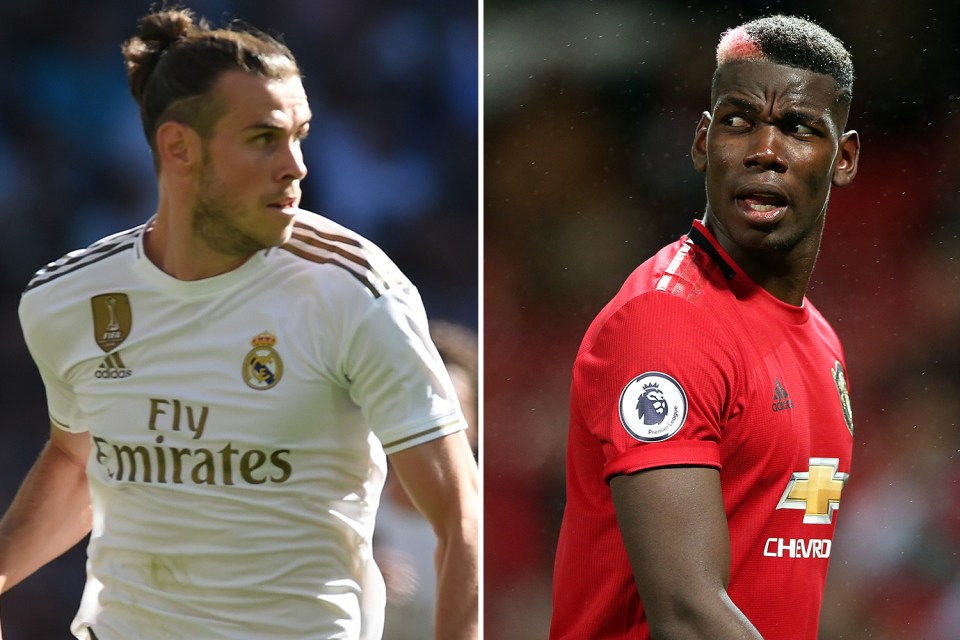  Zinedine Zidane could offer Gareth Bale plus £85m to get Manchester United's Paul Pogba