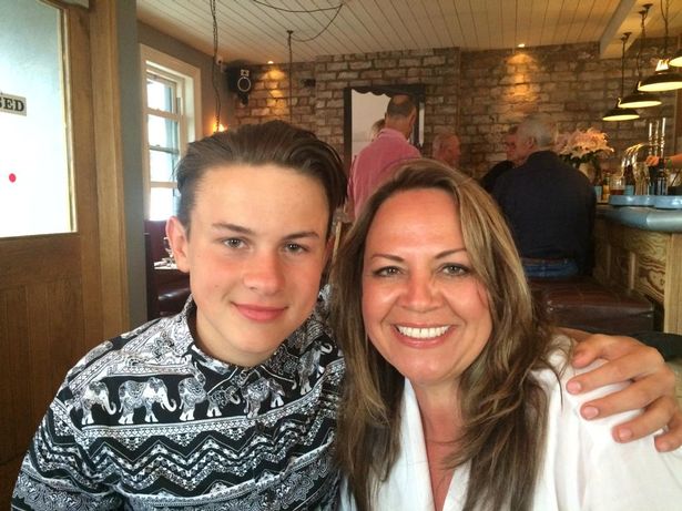  Josh with his mum, Stephanie, 51, co-founded of a chain of Cheshire nurseries