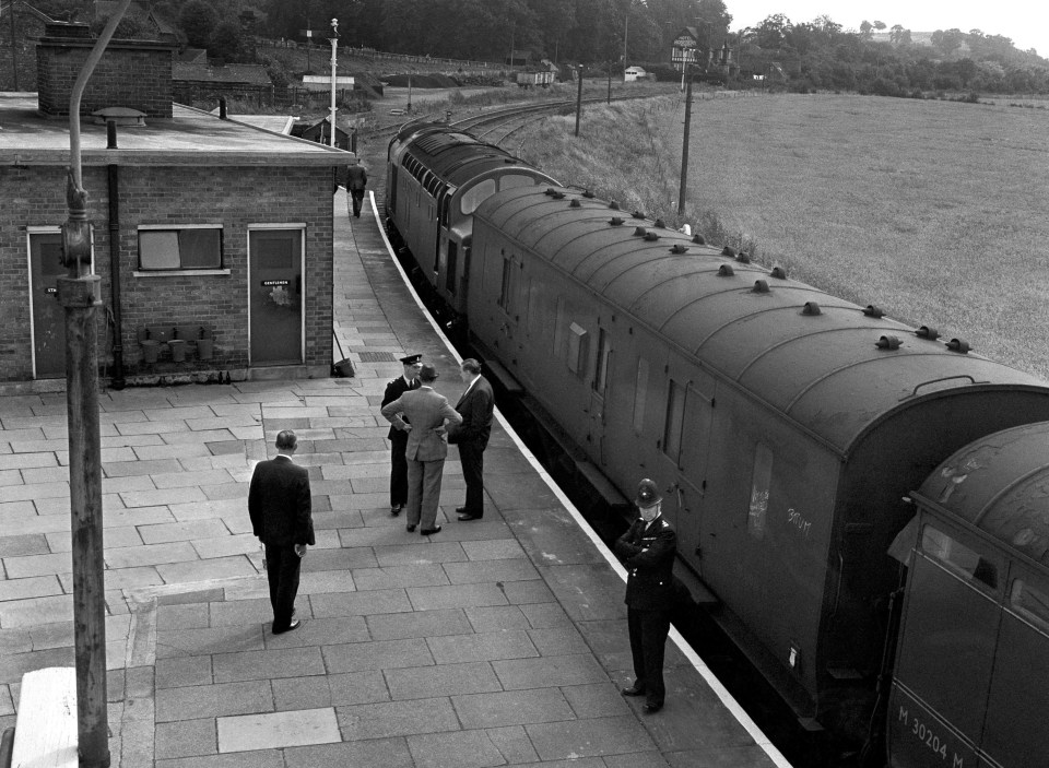  The 1963 Great Train Robbery saw the equivalent of almost £50million stolen from a Glasgow-London mail train