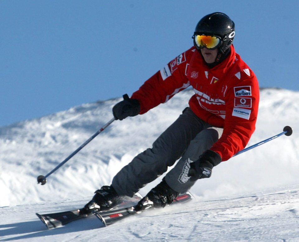  Schumacher suffered a horrific brain injury while skiing in 2013