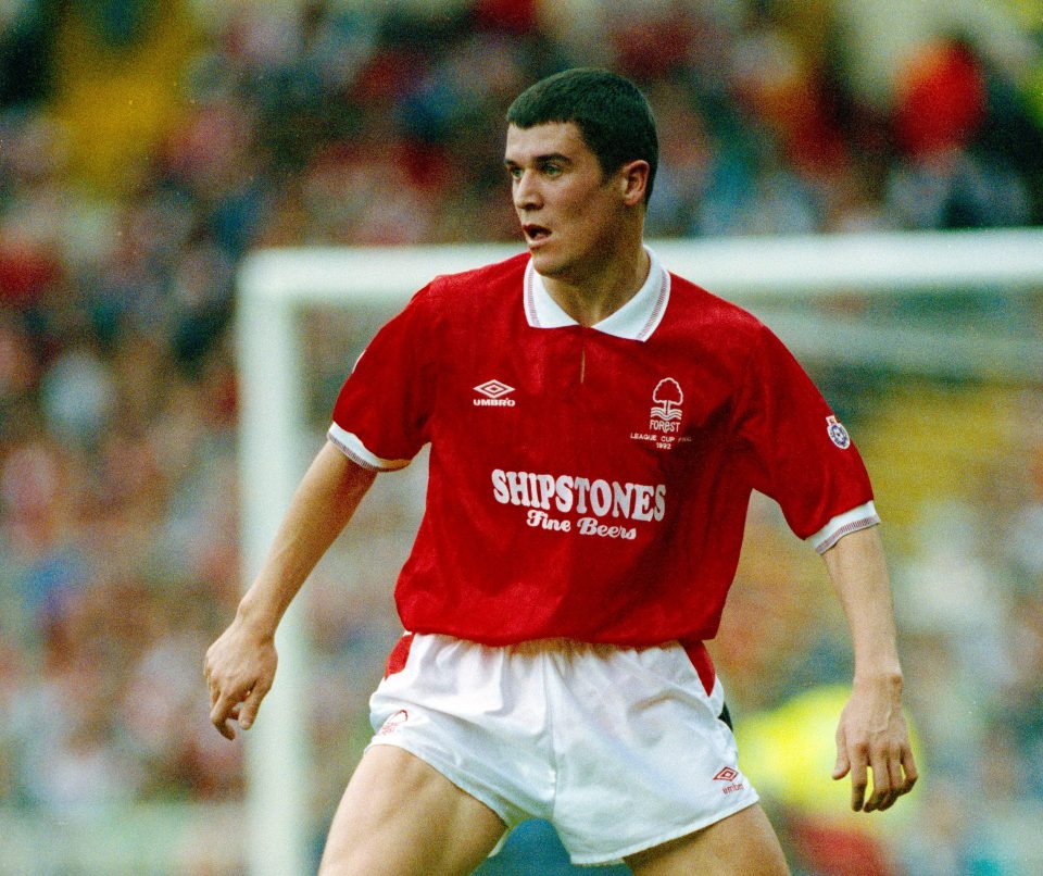  Roy Keane played over 150 times in three years at Forest