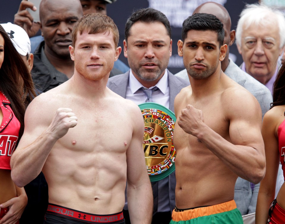 Alvarez won the WBC middleweight title but boxed at a catchweight of 155lbs