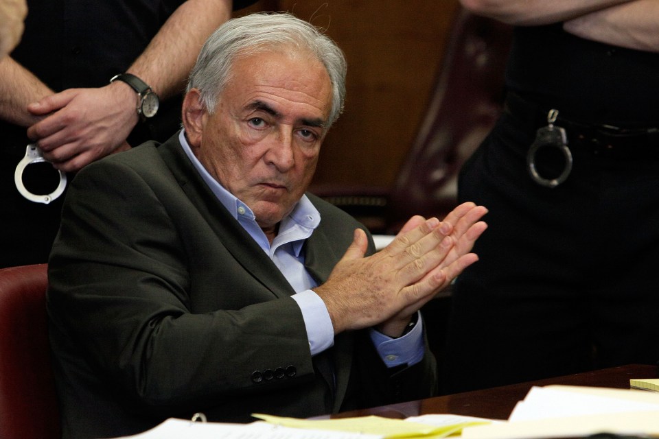  Dominique Strauss-Kahn cried "immunity" in desperation when he was sued by a hotel maid