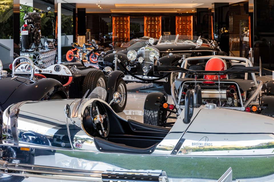  A $30m vintage car collection is part of the deal