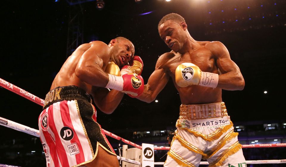  Spence Jr stopped Brook in the 11th round of their fight in 2017