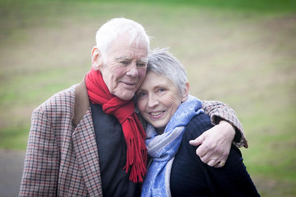  Steph with late husband, Tony