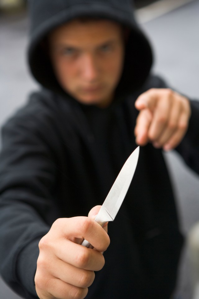  Knife crime has risen by seven per cent in a year to hit an all-time high, official figures show