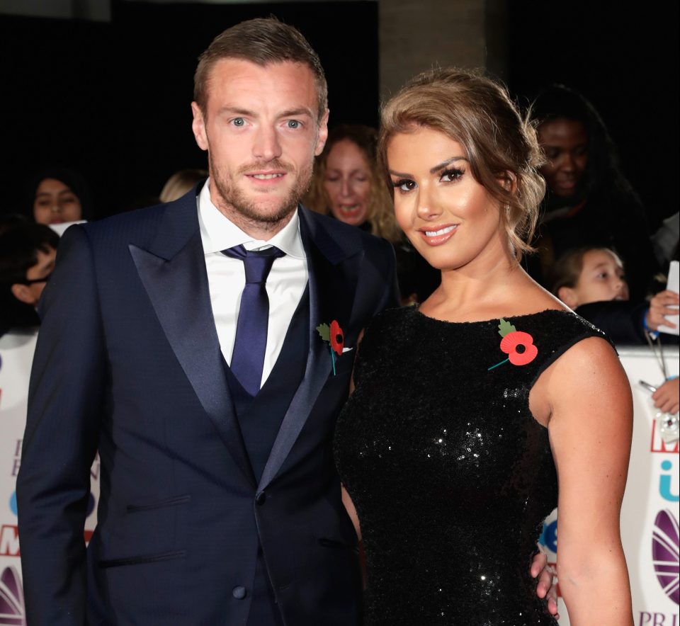  Jamie Vardy and wife Rebekah's home was visited by police after the WAG row exploded on social media