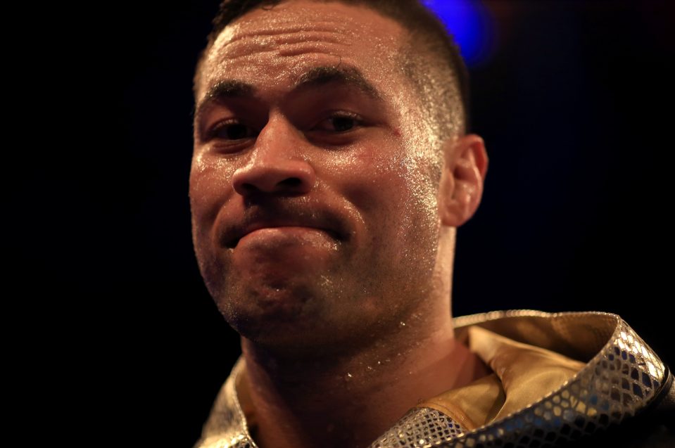  Joseph Parker pulled out of his fight with Dereck Chisora due to illness three-and-a-half weeks before the London meeting