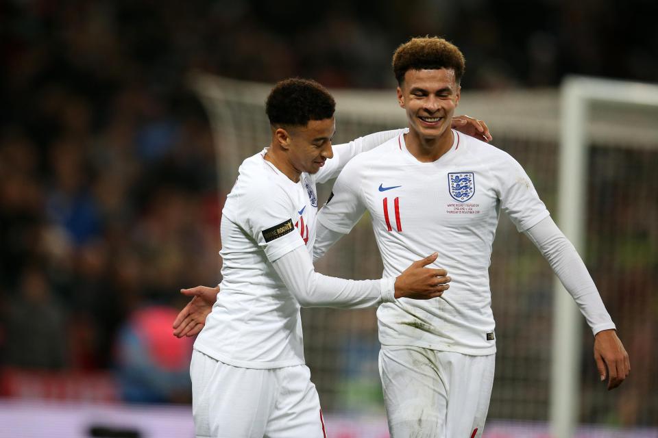  Jesse Lingard and Dele Alli did not make the England squad to face the Czech Republic or Bulgaria