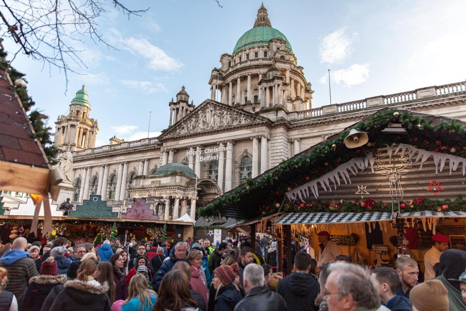  The Northern Irish city will open their Christmas market at Belfast again this year