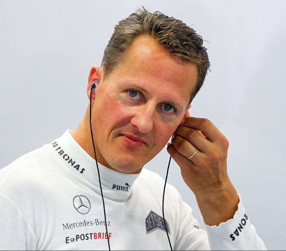  Schumacher hasn't been seen in public since his horrific accident in 2013