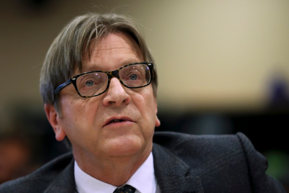  Guy Verhofstadt insisted Britain will want to rejoin the EU again in the future