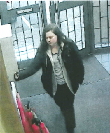 CCTV captured the finance clerk walking to work on the morning of her disappearance