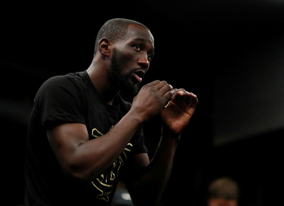  Terence Crawford reigned as undisputed super-lightweight world champion