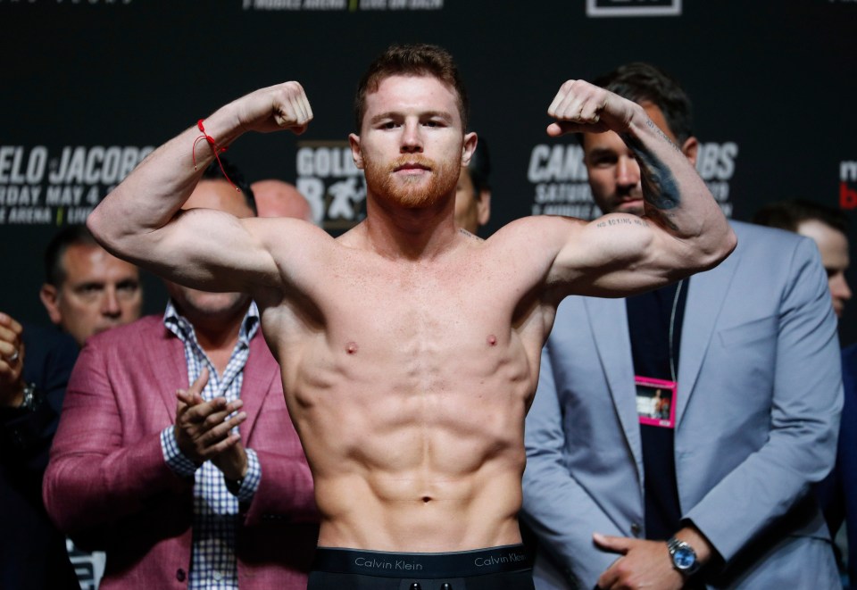 After winning a super-middleweight belt Canelo moved back down to middleweight