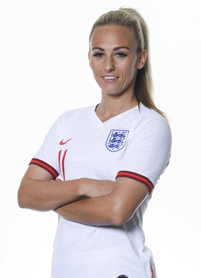  England footballer Toni Duggan put her support behind Coleen