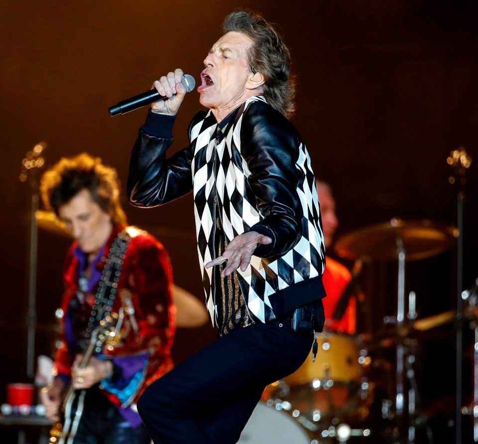  The Rolling Stones star is still going strong aged 76, currently on tour in the US