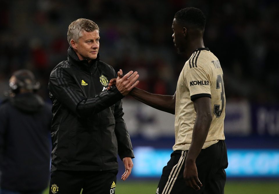  Ole Gunnar Solskjaer told Tuanzebe he would be more involved in the first team during the summer