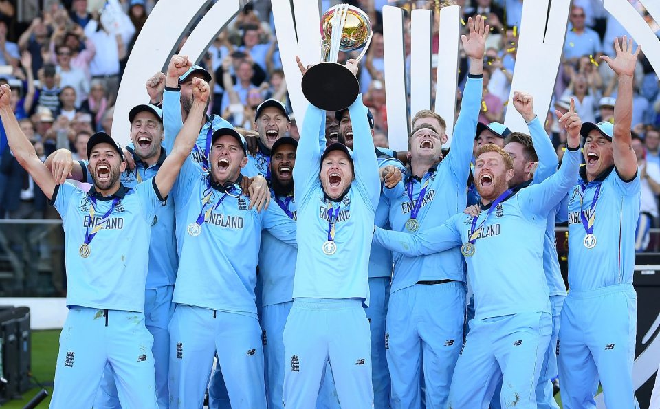  Eoin Morgan led England to their first ever World Cup final win in the summer