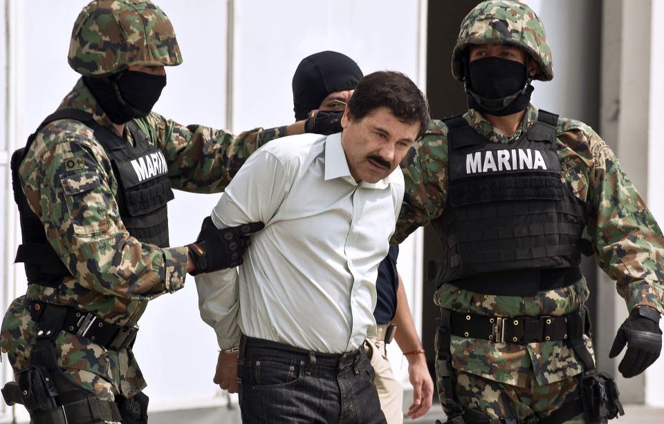 El Chapo was held by the US in 2014