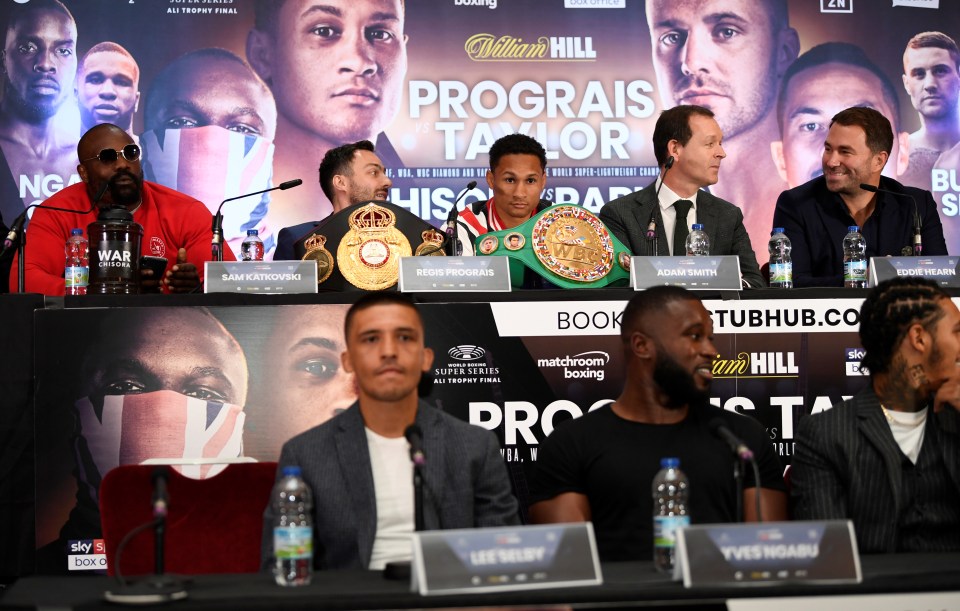  Chisora kicked off at the press conference last month, making his demands for either more money or the top billing ahead of the final of the World Boxing Super Series final and the Muhammad Ali trophy