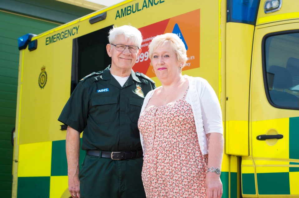  Mike Merrett, of Stroud, Gloucs, joined the South Western Ambulance Service aged 20 and saved countless lives during his career as a paramedic