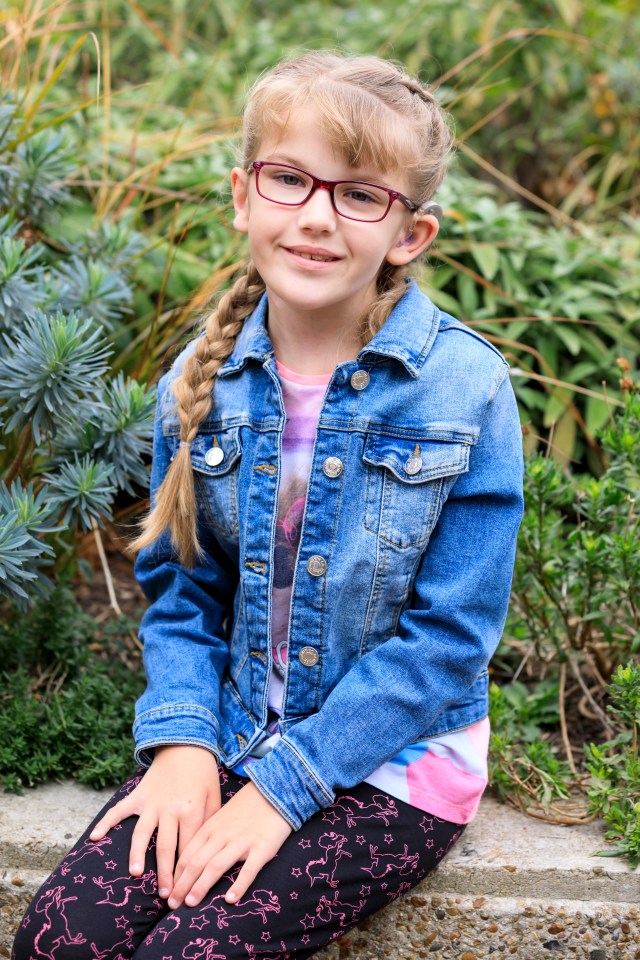  Leia became the youngest person in London to have the eight-hour op, which is now available on the NHS thanks to Guy's and St Thomas' London Auditory Brainstem Implant (ABI) Service