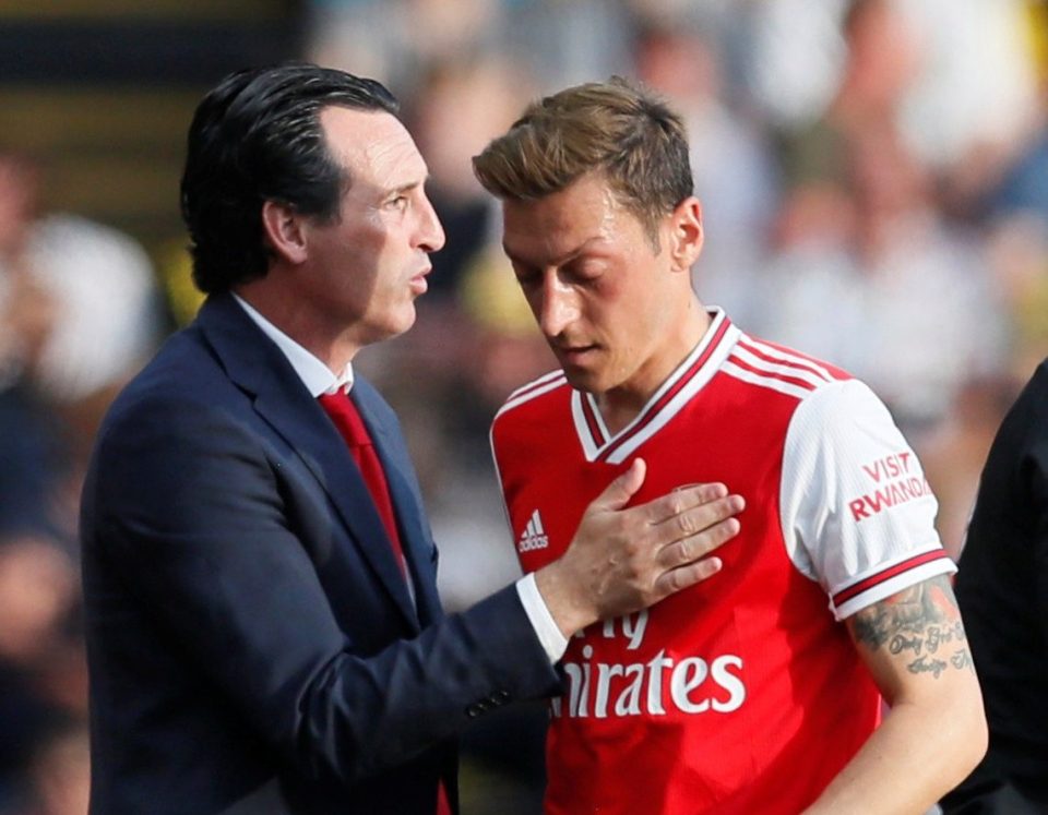  Is Emery trying to draw attention away from the Xhaka row by finally recalling Ozil?