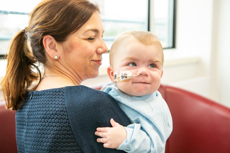  Dr Vesna Pavasovic, a Consultant in Malignant Paediatric Haematology at London’s Great Ormond Street Hospital with one of the many children she has helped