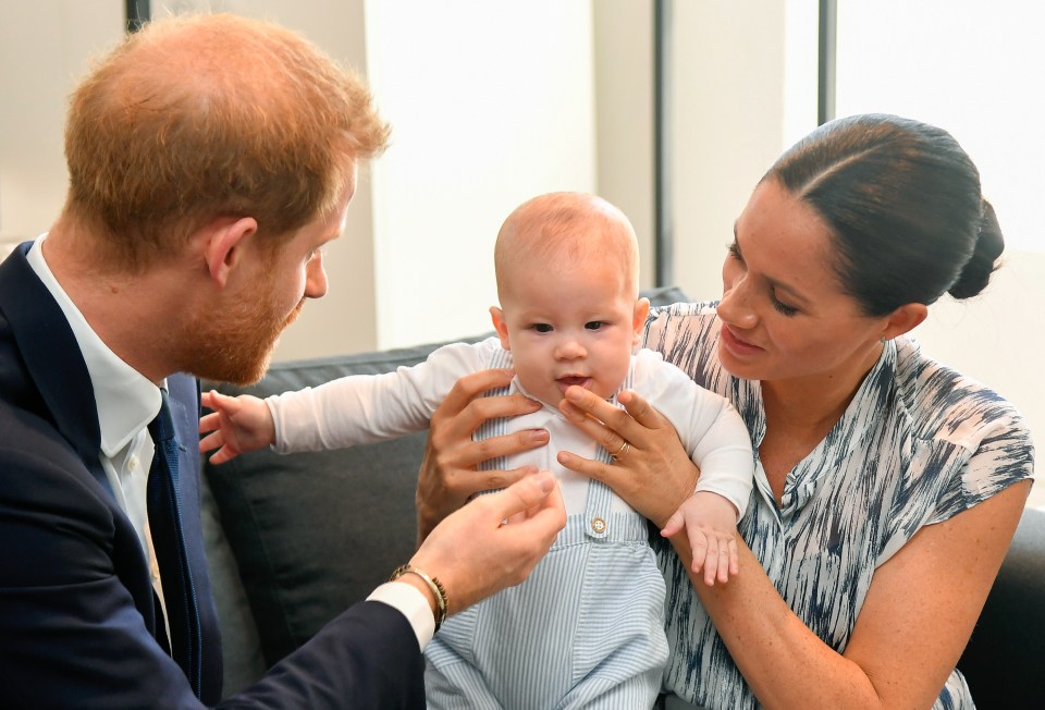  The Duke and Duchess of Sussex came armed with "lots of toys" for Archie's first royal tour