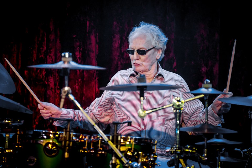  Baker performs on stage with his band Airforce 3 at The Borderline on January 26, 2016