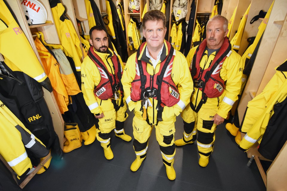  Part-physician, part-action man, Dr Boulter not only works tirelessly as a local GP at Clare Street Medical Practice, Penzance, he is also the RNLI lifeboat doctor