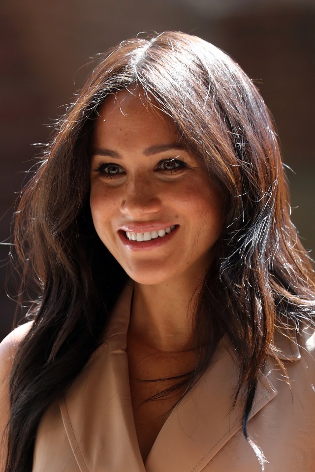  Meghan Markle has been hailed as an 'inspiration' to South African women 'because she is black' by one of the country's top university Vice Chancellors